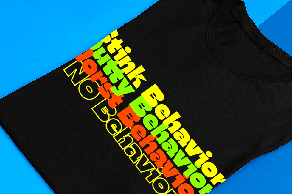 Miniature : No Behavior Tee