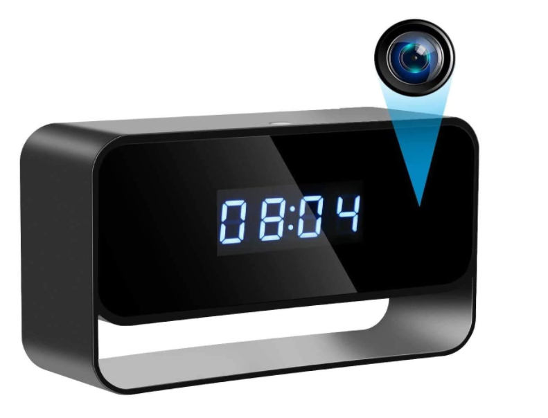 Best Clock with a Motion Detecting Hidden Camera