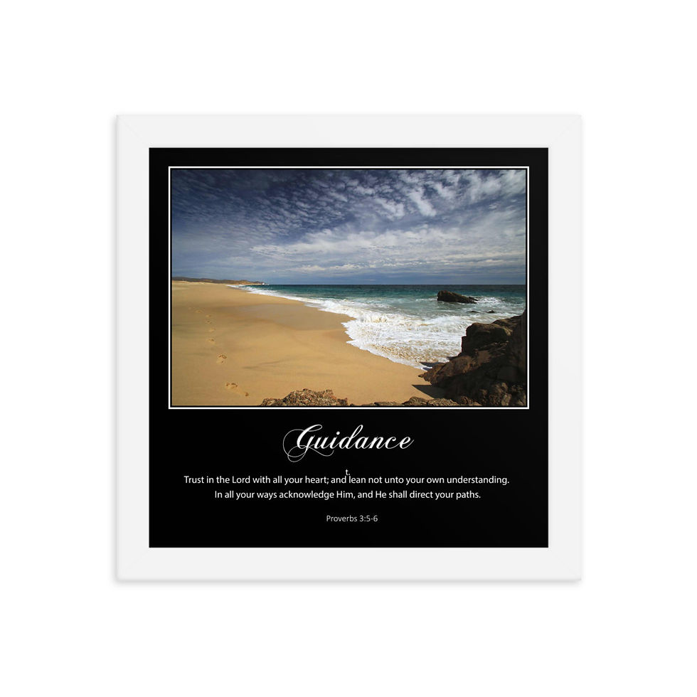 Thumbnail: Guidance - Premium Framed Poster