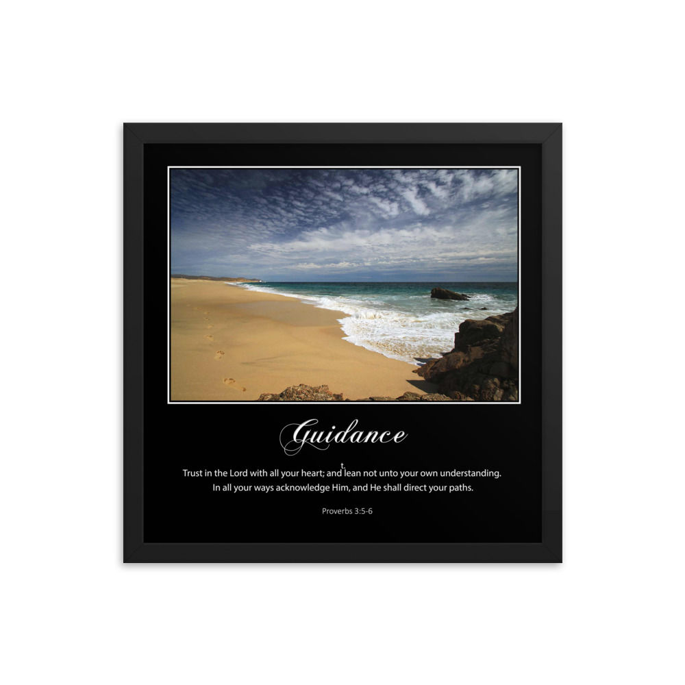 Guidance - Premium Framed Poster