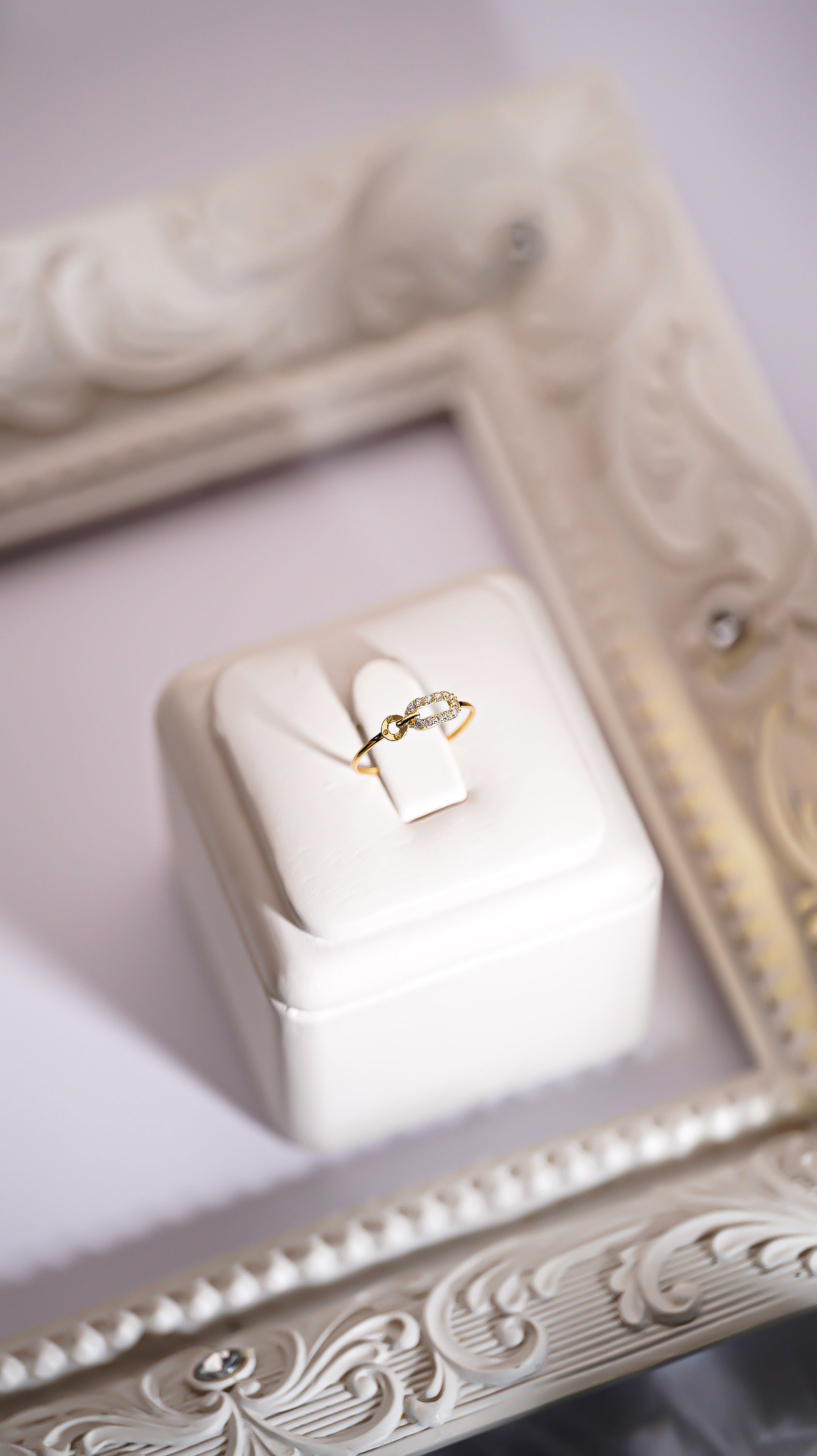 خاتم ذهب عيار 18