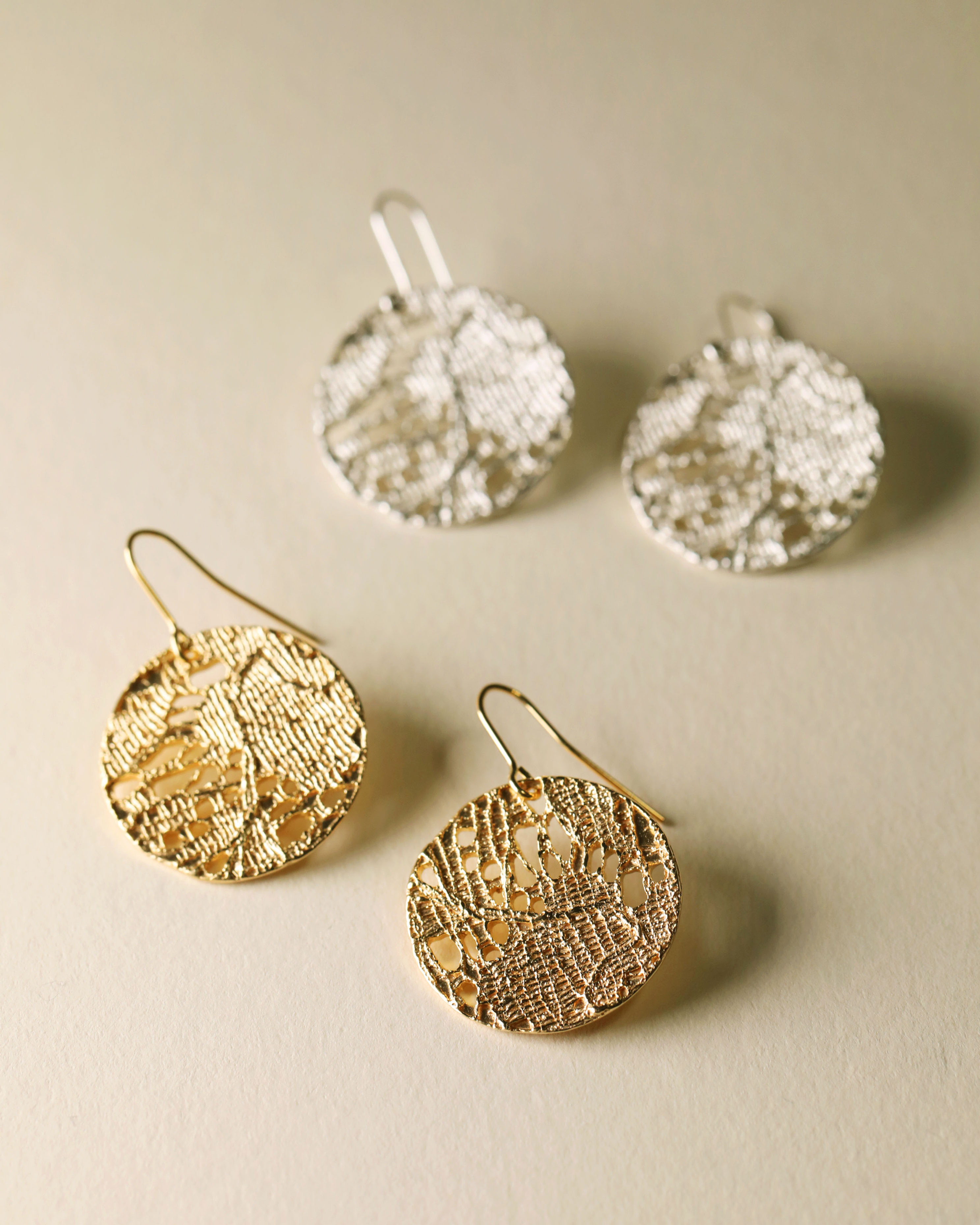 ムーンピアス/ Moon Earrings