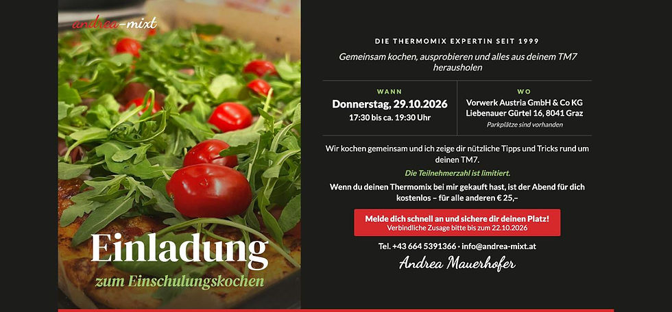 Einschulungskochen
