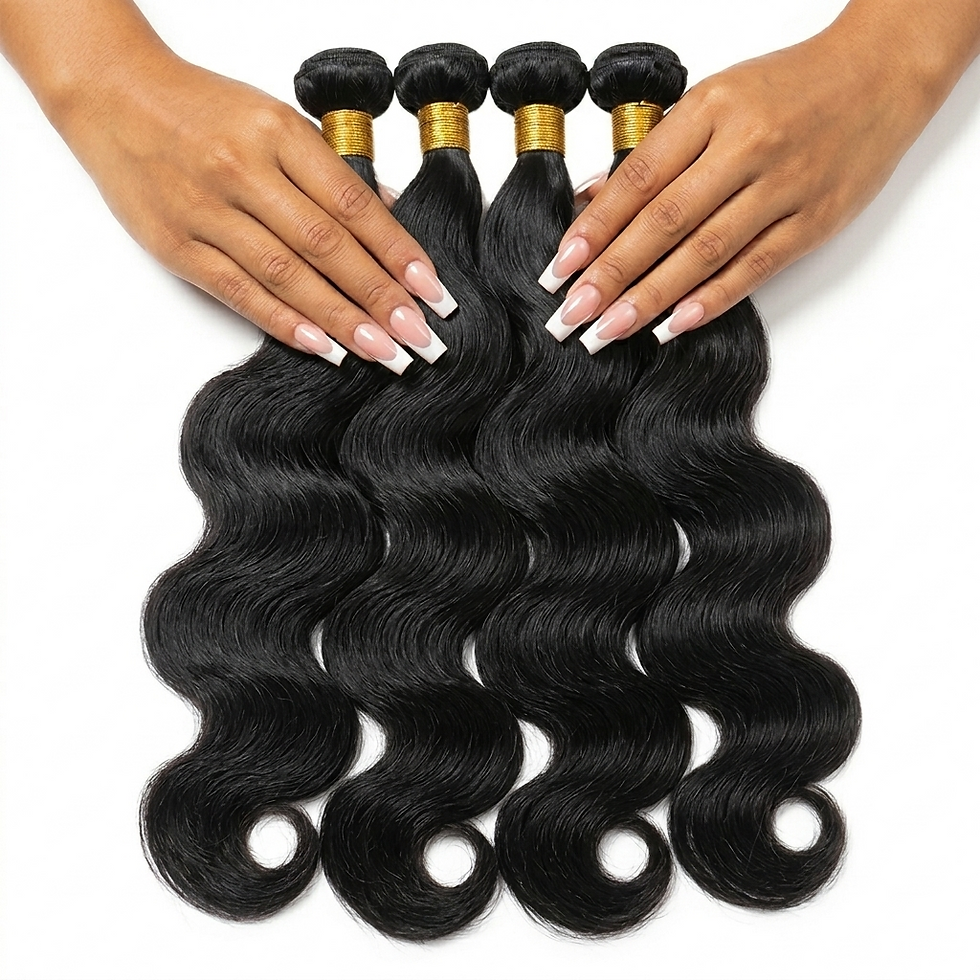 Thumbnail: Virgin Body Wave 4 Bundles & HD Closure Deal