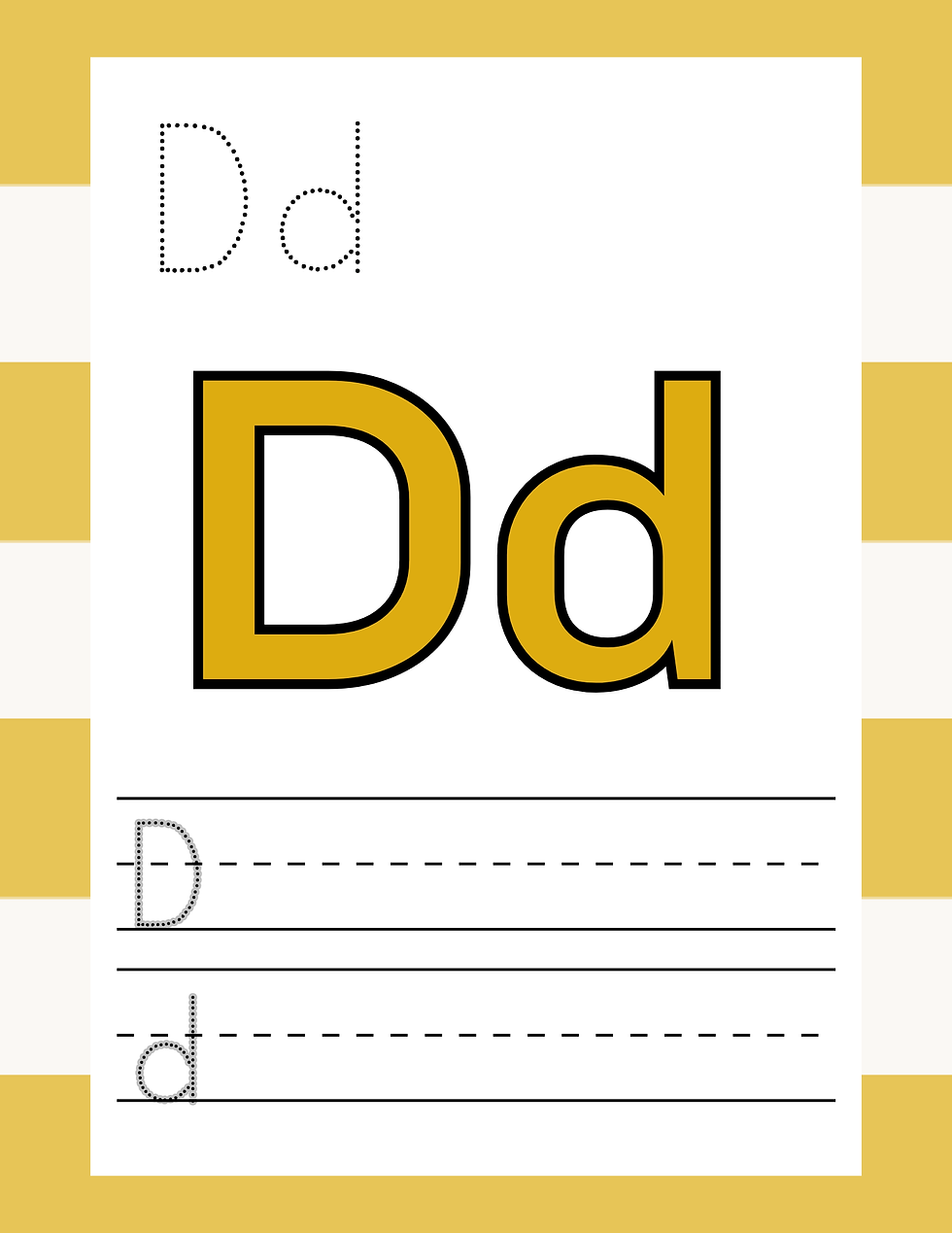 Thumbnail: ABC Writing Workbook: A Fillable Activity Booklet