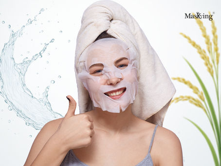 Masking Beauty Rice Skin Soothing Facial Sheet Mask