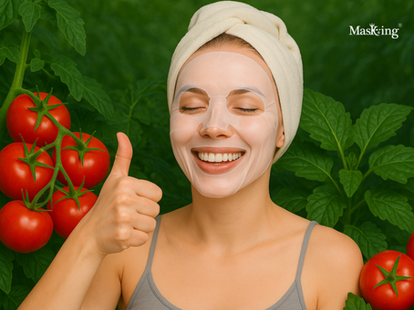 Masking Superfood Tomato Facial Sheet Mask