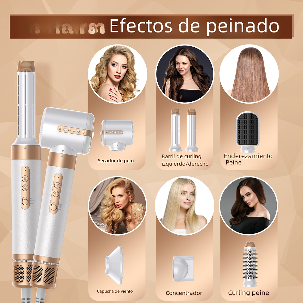 Thumbnail: 7-in-1 High-Speed Hot Air Brush for Styling