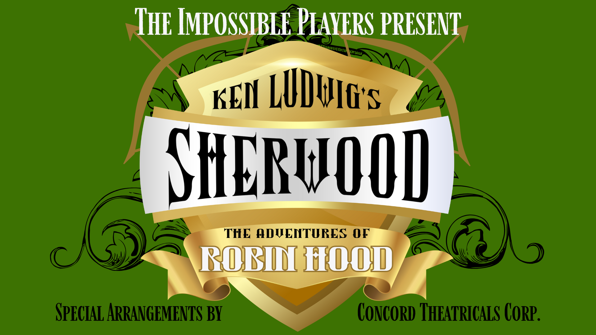 Ken Ludwig's Sherwood Program Card - Spring 2025