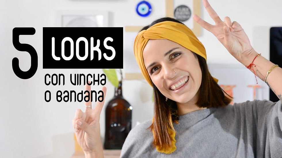 5 Looks con Vincha o Bandana