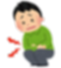 胆汁性下痢の男性
