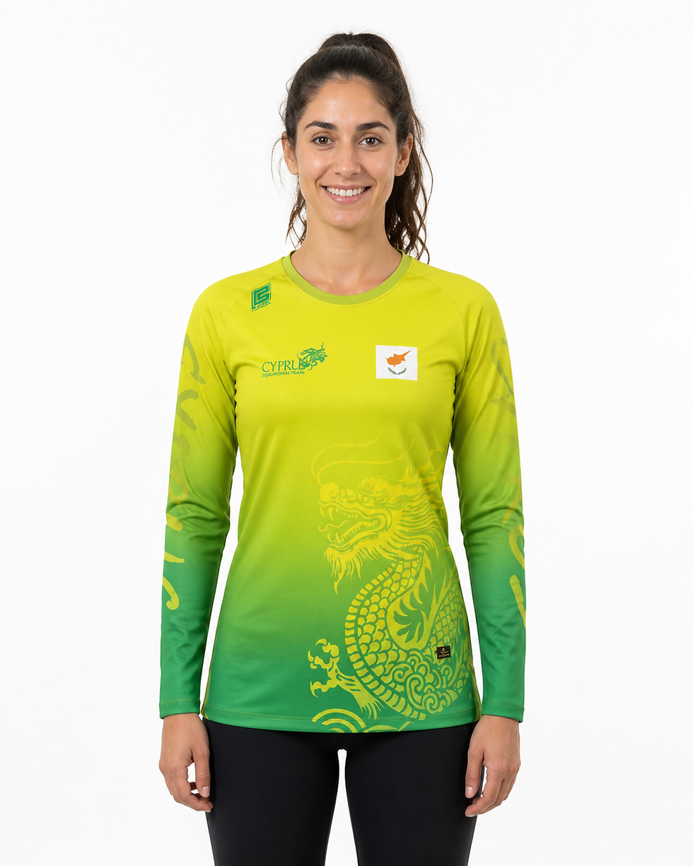 Thumbnail: Cyprus National Team Long-Sleeve Performance Jersey