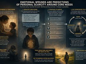 How Emotional Wounds and Limiting Beliefs Take Form and Shape Our Life