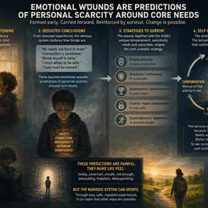 How Emotional Wounds and Limiting Beliefs Take Form and Shape Our Life