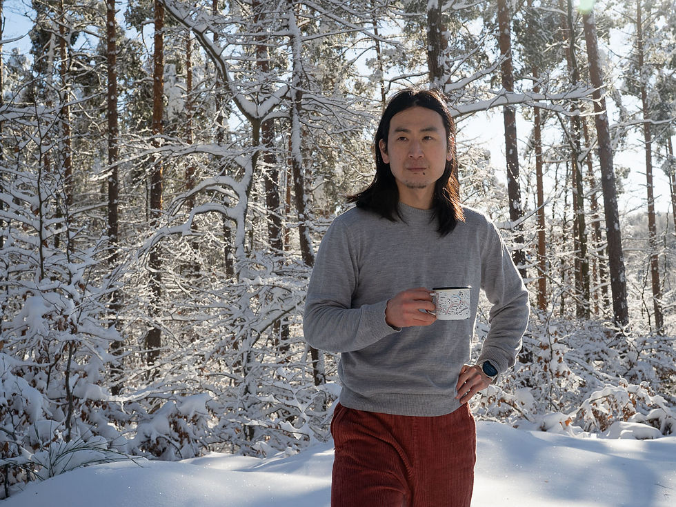 ポーランド製のメリノウールセーター