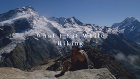What I Eat While Hiking