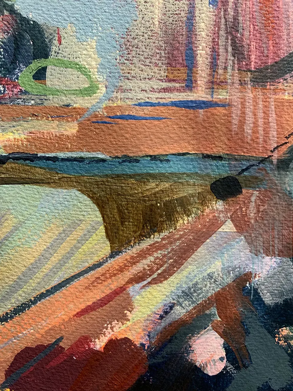 Thumbnail: Abstract Landscape with a Lake