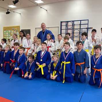Quarterly in-house mini judo competition Welwyn Garden City