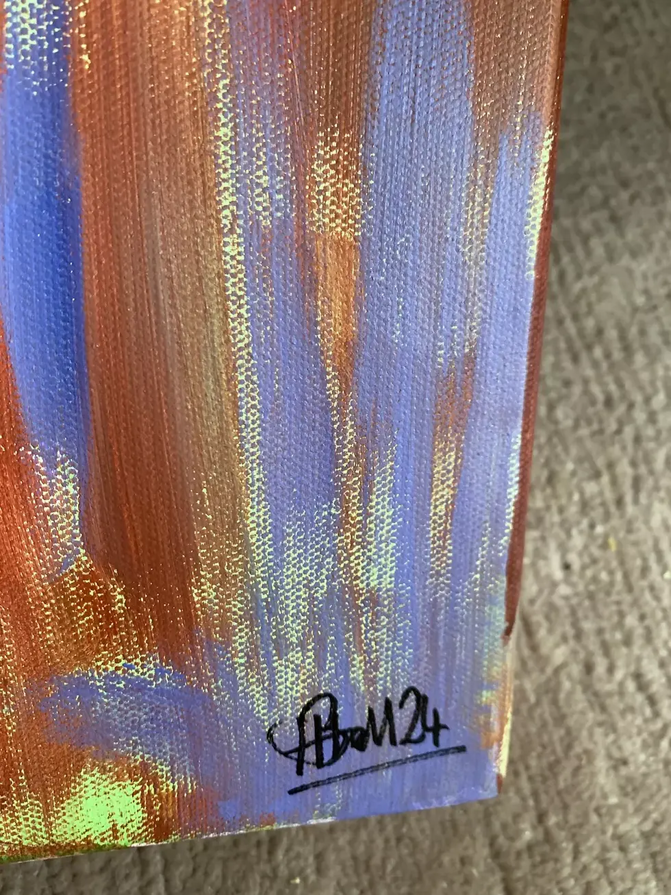 Thumbnail: Seated Model With A Blue Face