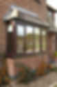 Rosewood uPVC Bay Window