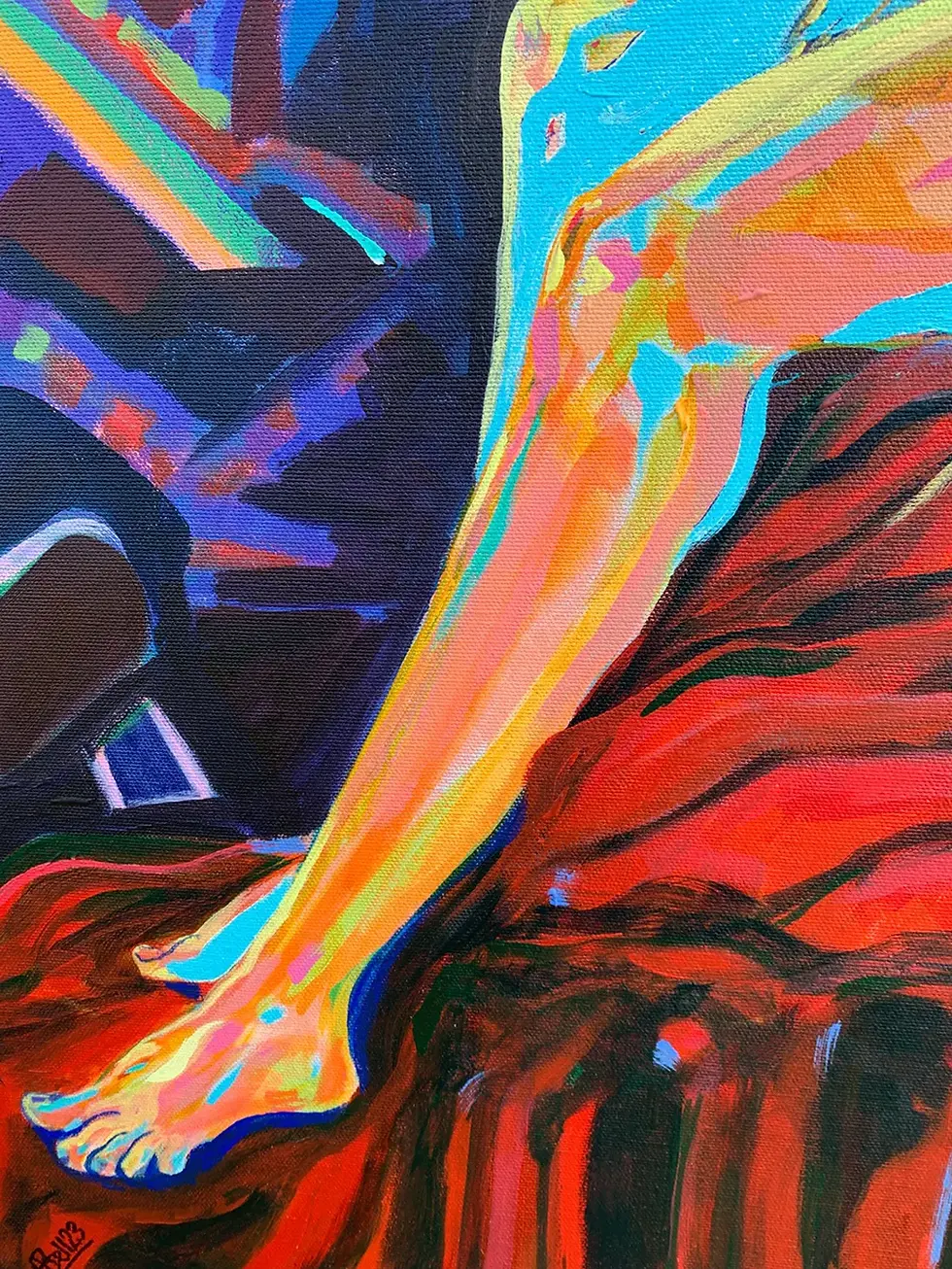 Thumbnail: Art Deco Female Nude Seated