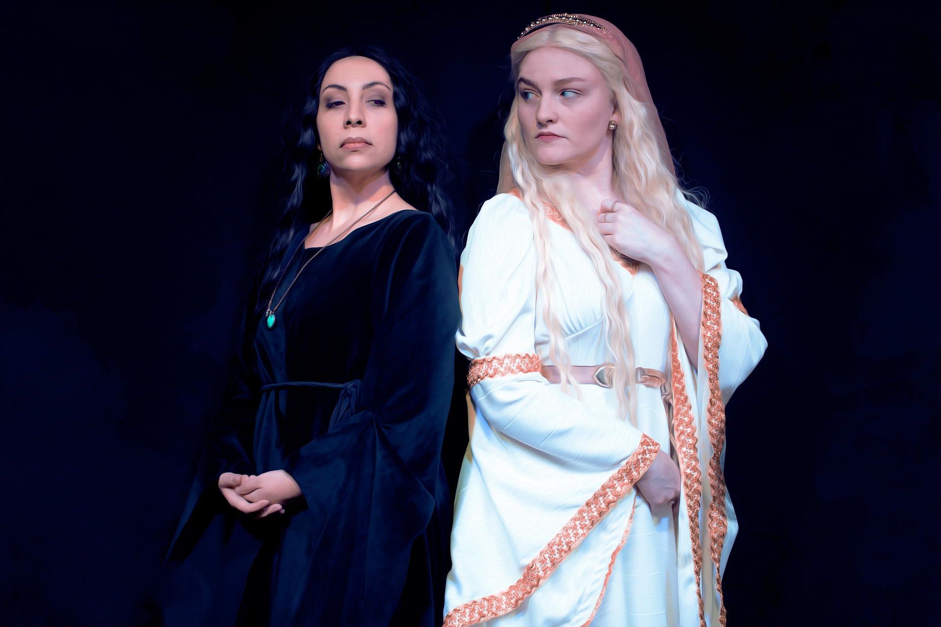 Morgana e Gwenwhyfar.