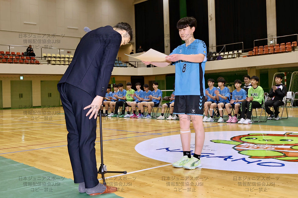 ↑福井県選抜キャプテン