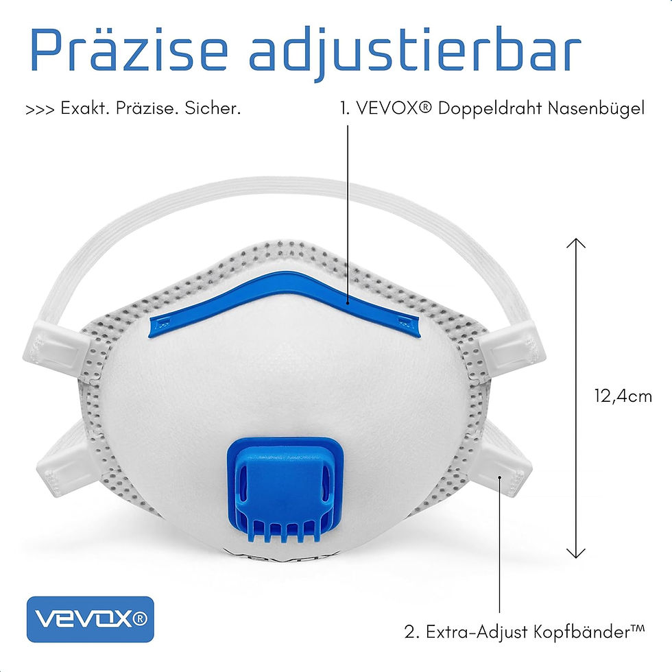 Miniaturbild: FFP3 Masken mit Ventil