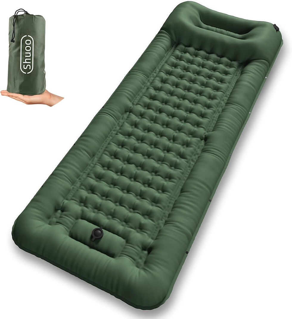 Selbstaufblasende Isomatte