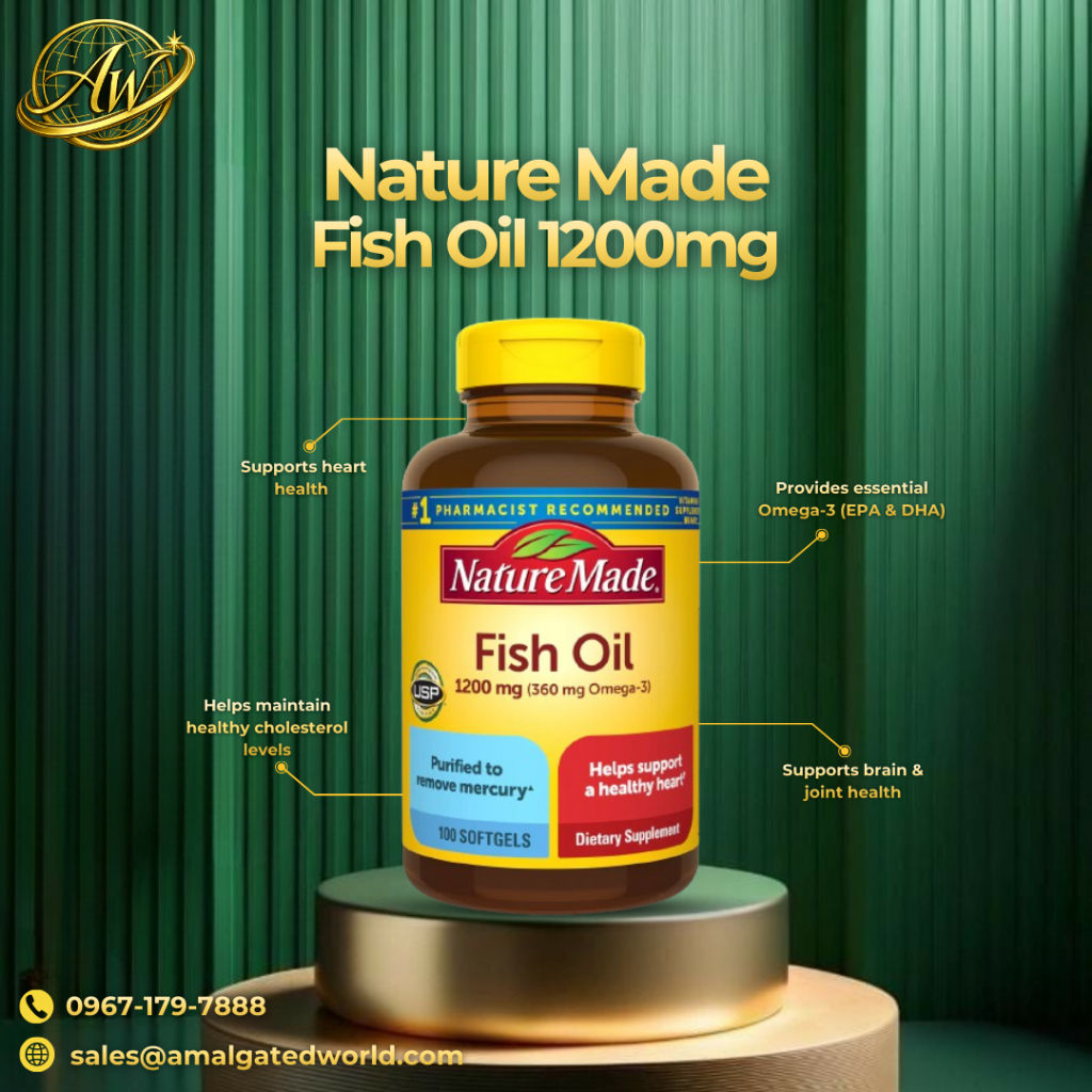 NATURE MADE FISHOIL 1200mg