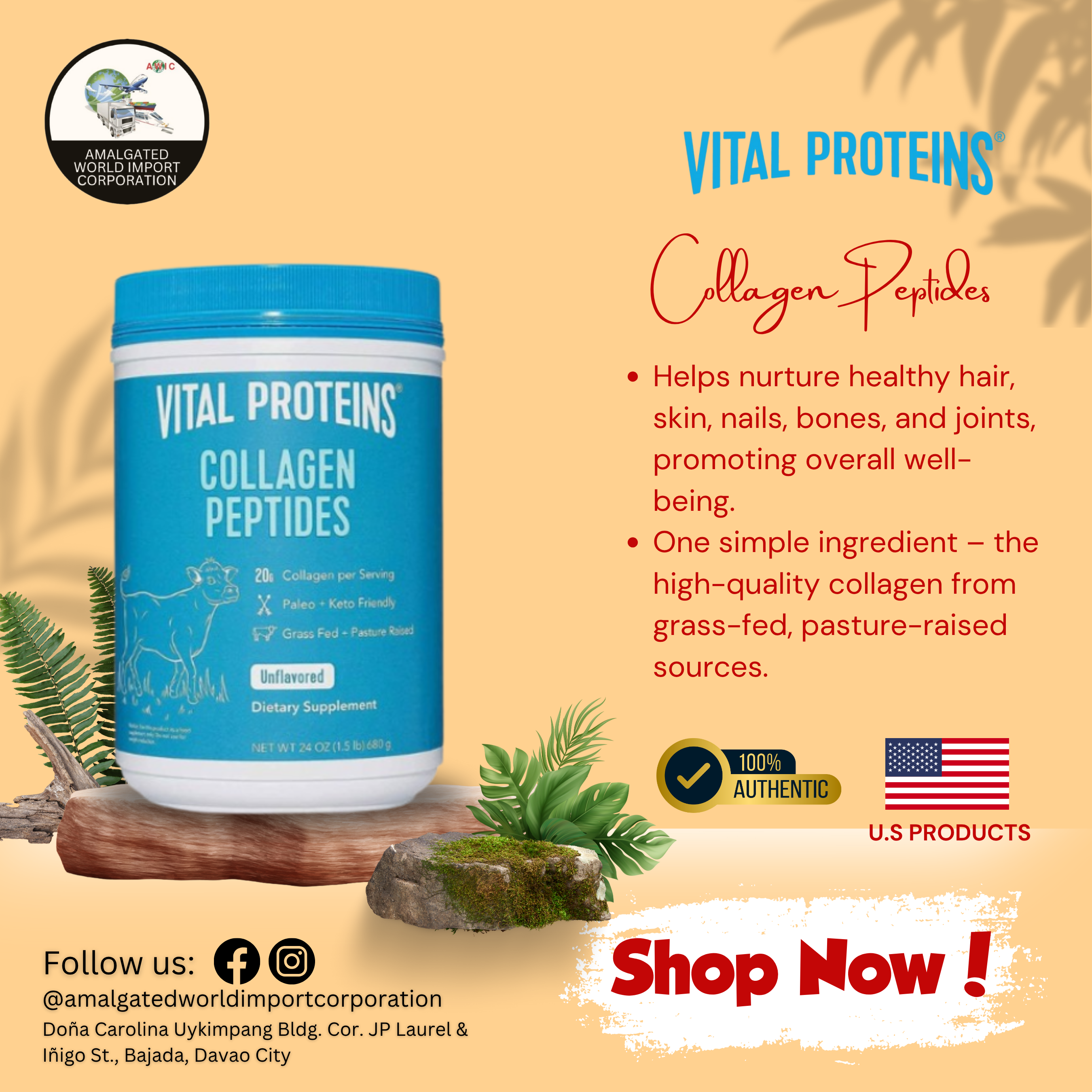 VITAL PROTEINS COLLAGEN PEPTIDES