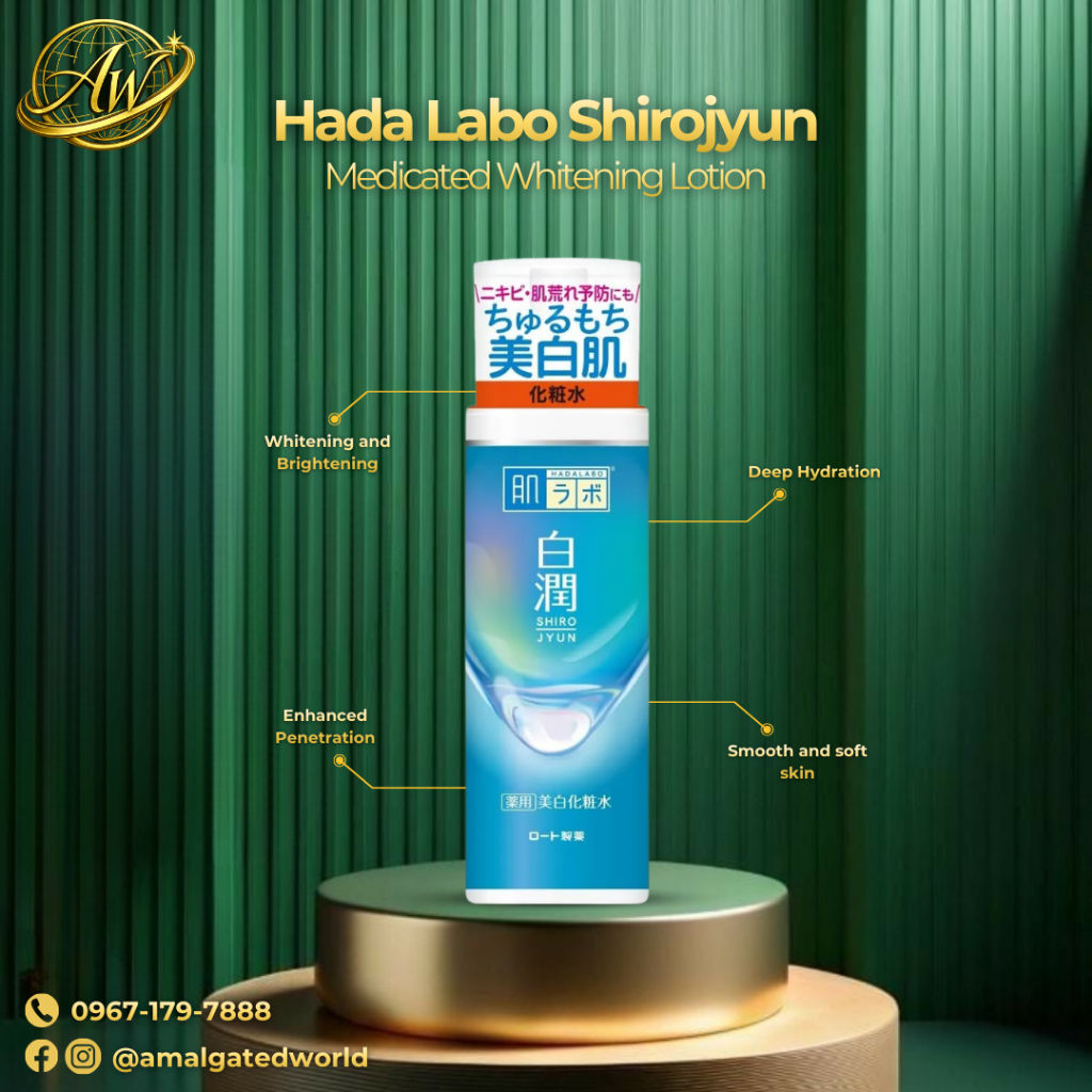 Hada Labo Shirojyun Medicated Whitening Lotion