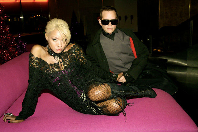 Seraphim Ward with Boyfriend Madonna Wayne Gacy of the band Marilyn Manson