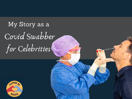 My Story as a Covid Swabber for Celebrities