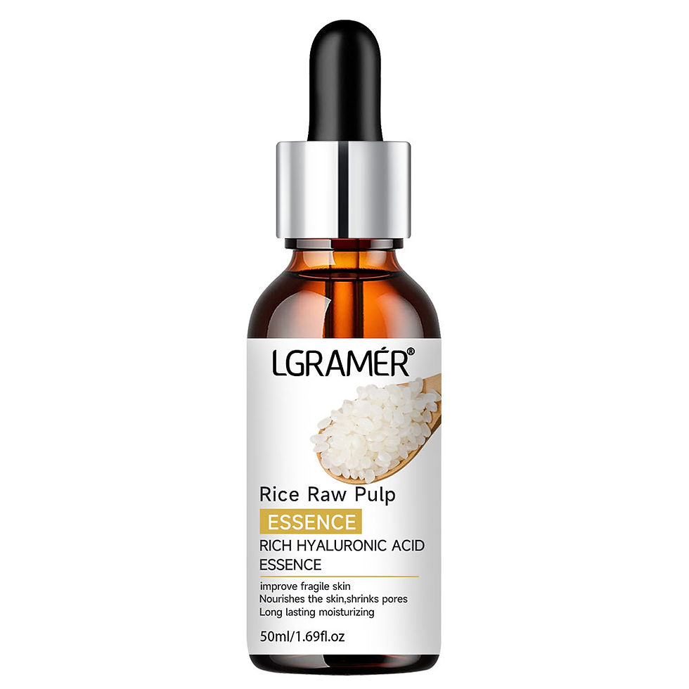 Thumbnail: White Rice Serum Cream Combo Smooth Wrinkles Lifting Shrink Pores for Younger He