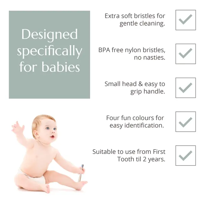 Thumbnail: Baby Bamboo Toothbrush