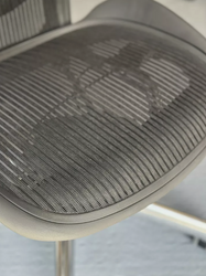 Herman Miller Aeron Classic Mesh Size B MK2  Polished