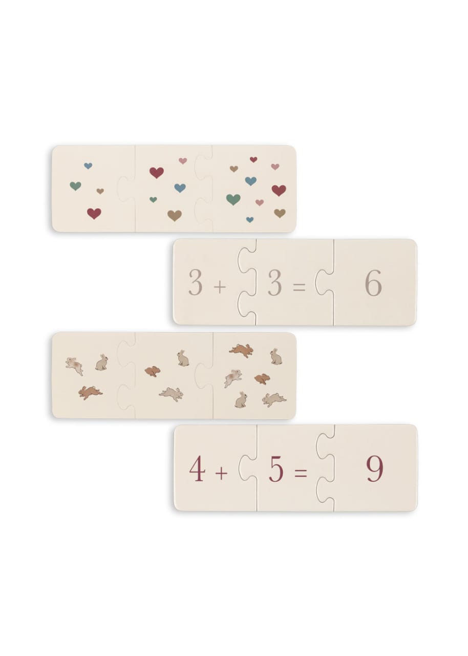 Math Cardboard Puzzle, Konges Slojd