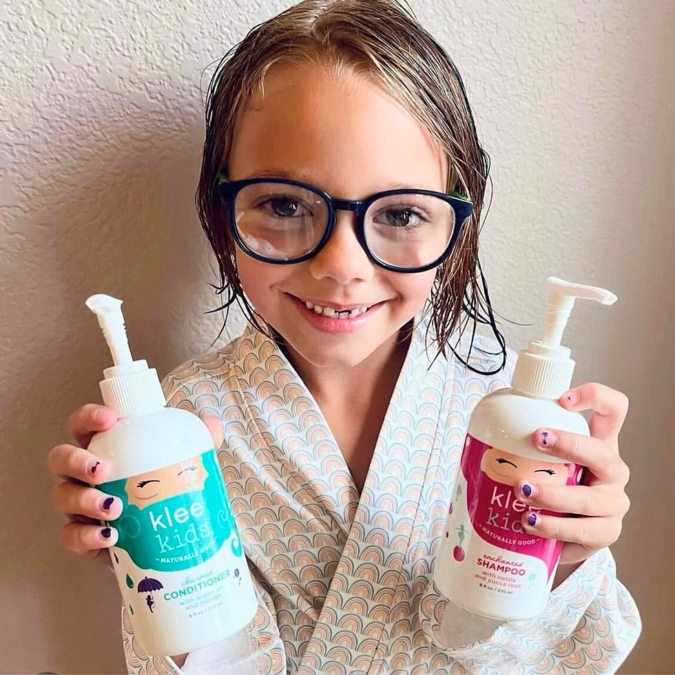 Organic Shampoo & Conditioner Set (2x236ml), Klee Naturals