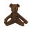 الصورة المصغرة: Organic Floppy Toy - Teddy Bear Small - Brown, Senger Naturwelt