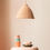 Thumbnail: Tipi Lampshade S - Felt Wool - Nude, Muskhane