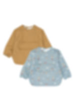 Sleeve Bib Set - Little Flyers Wood Thrush, Fabelab