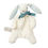 Thumbnail: Organic Mini Bunny Soft Toy Comforter - White/Blue, Maud N Lil Organic