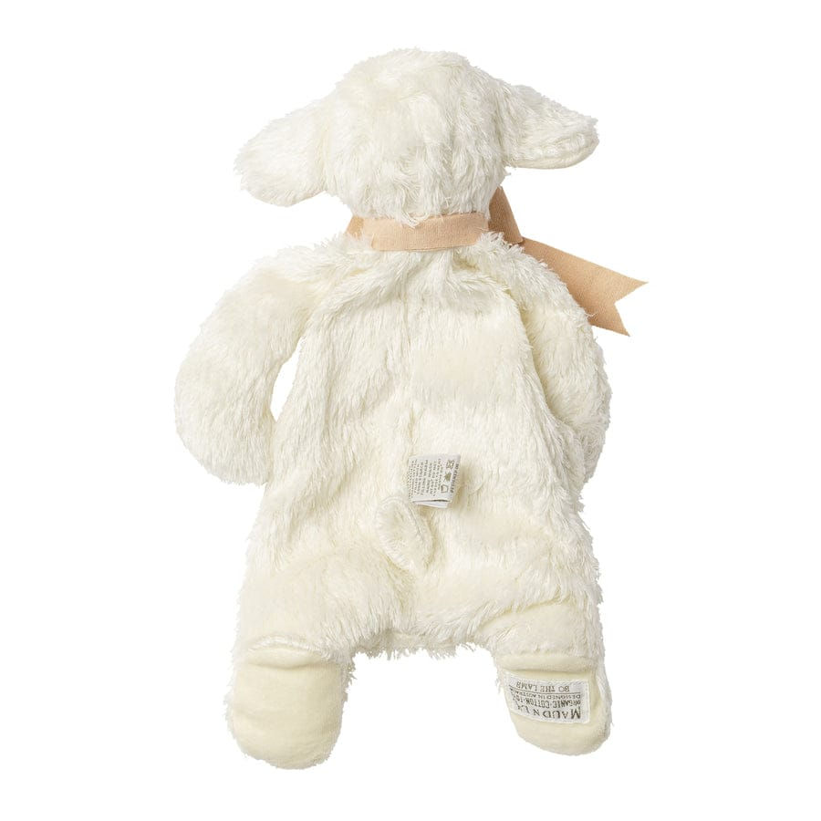 الصورة المصغرة: Organic Lamb Comforter Toy in Gift Box - White/Sand, Maud n Lil Organic