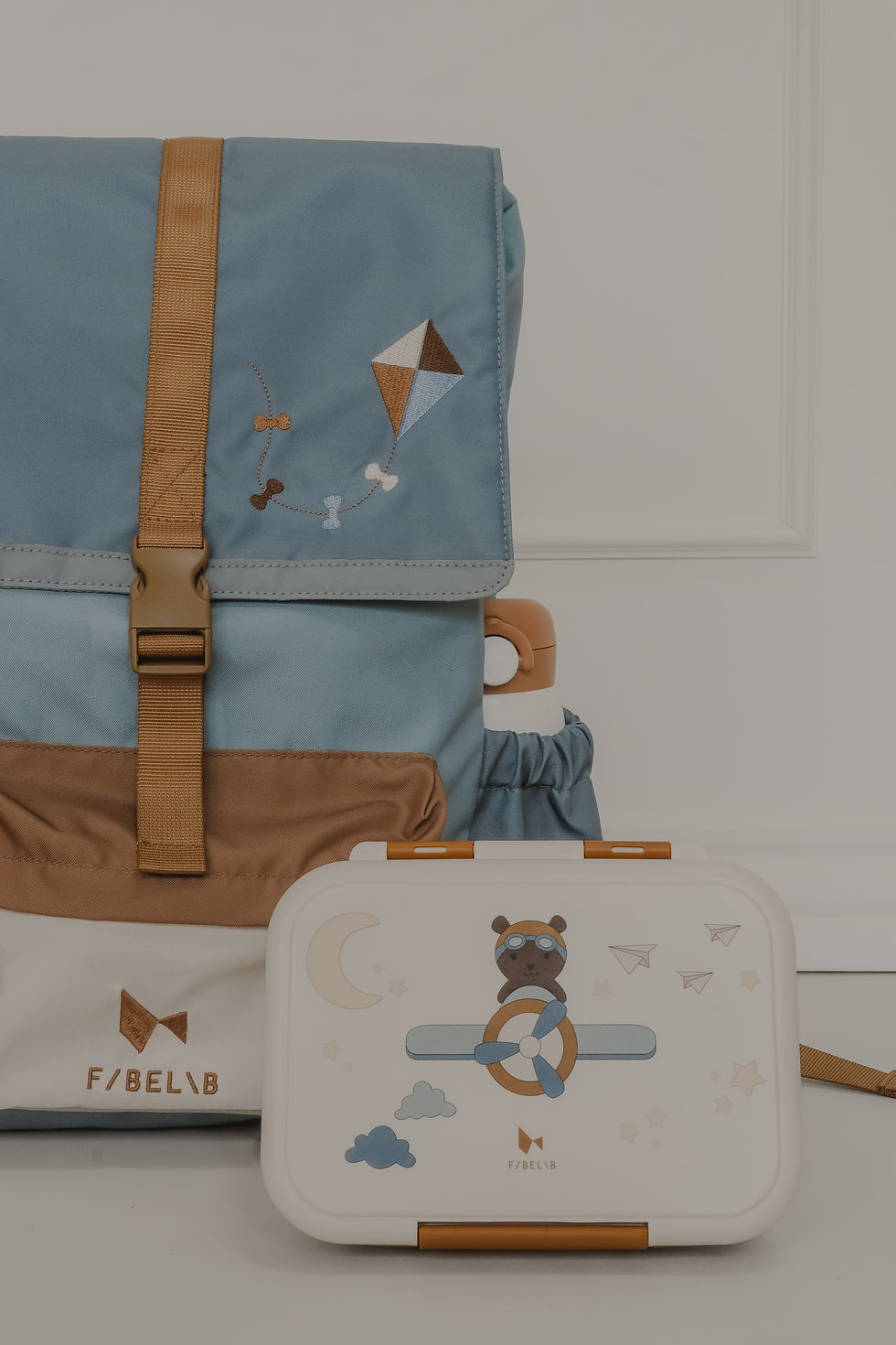 Lunchbox - Airplane Bear, Fabelab