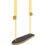 Thumbnail: Kids Skateboard Swing - Black with Yellow Rope, Nuki