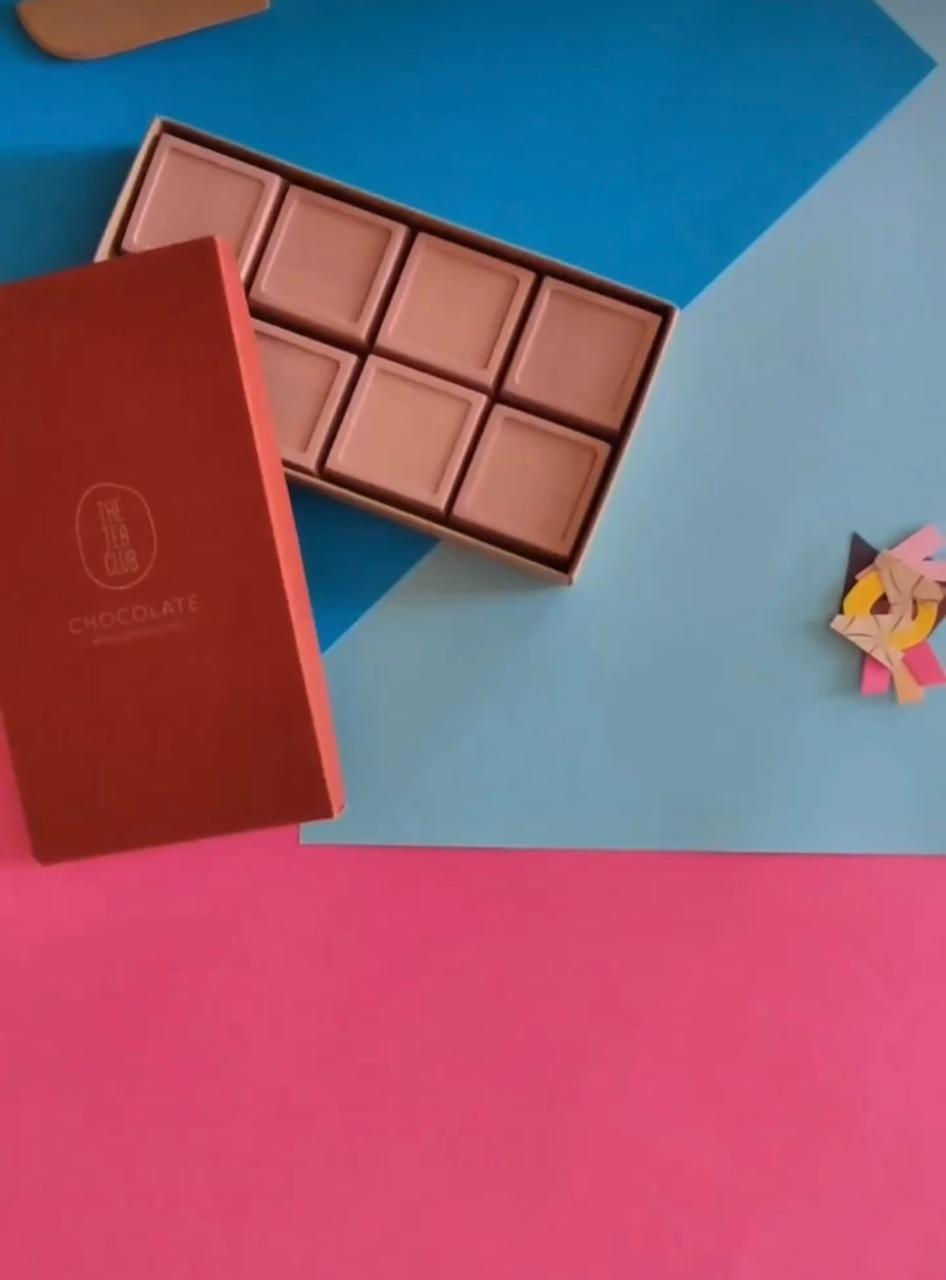 الصورة المصغرة: Wooden Blocks - Raspberry Chocolate, The Tea Club Toys