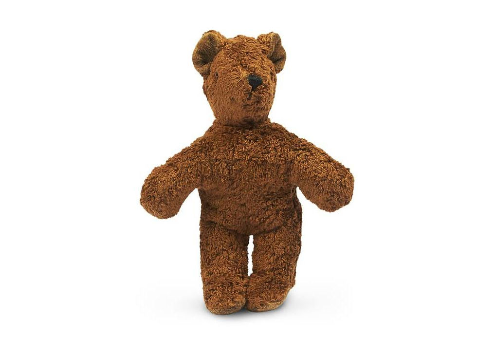 Thumbnail: Organic Cuddly Toy & Heat/Cold Cushion - Bear Small - Brown, Senger Naturwelt