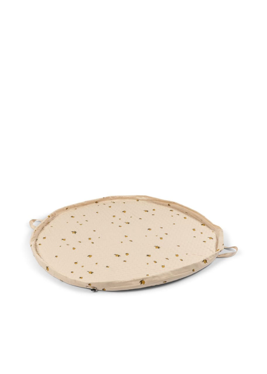 Organic Cotton Storage Blanket - Lemon, Konges Slojd