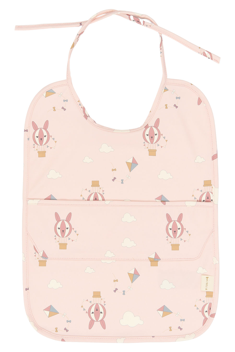 Thumbnail: Long Bib Set - Little Flyers Bunny, Fabelab
